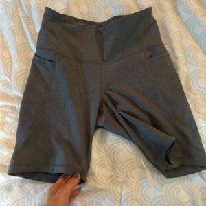 Old navy bike shorts with pockets, running and biking
